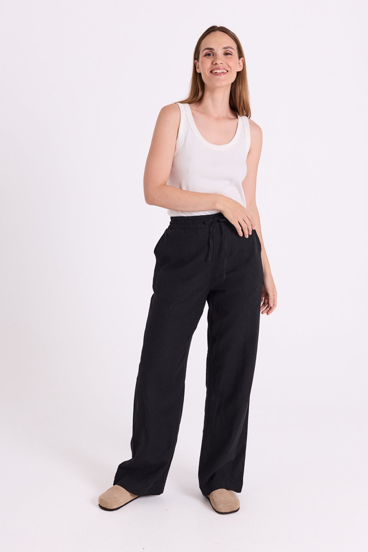 FREEQUENT LAVA LINEN PANTS