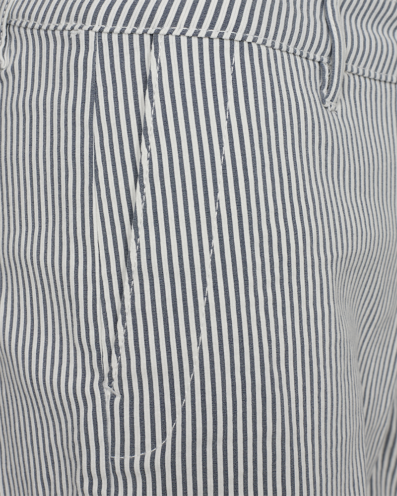 FQREX - STRIPED SHORTS - BLUE AND WHITE