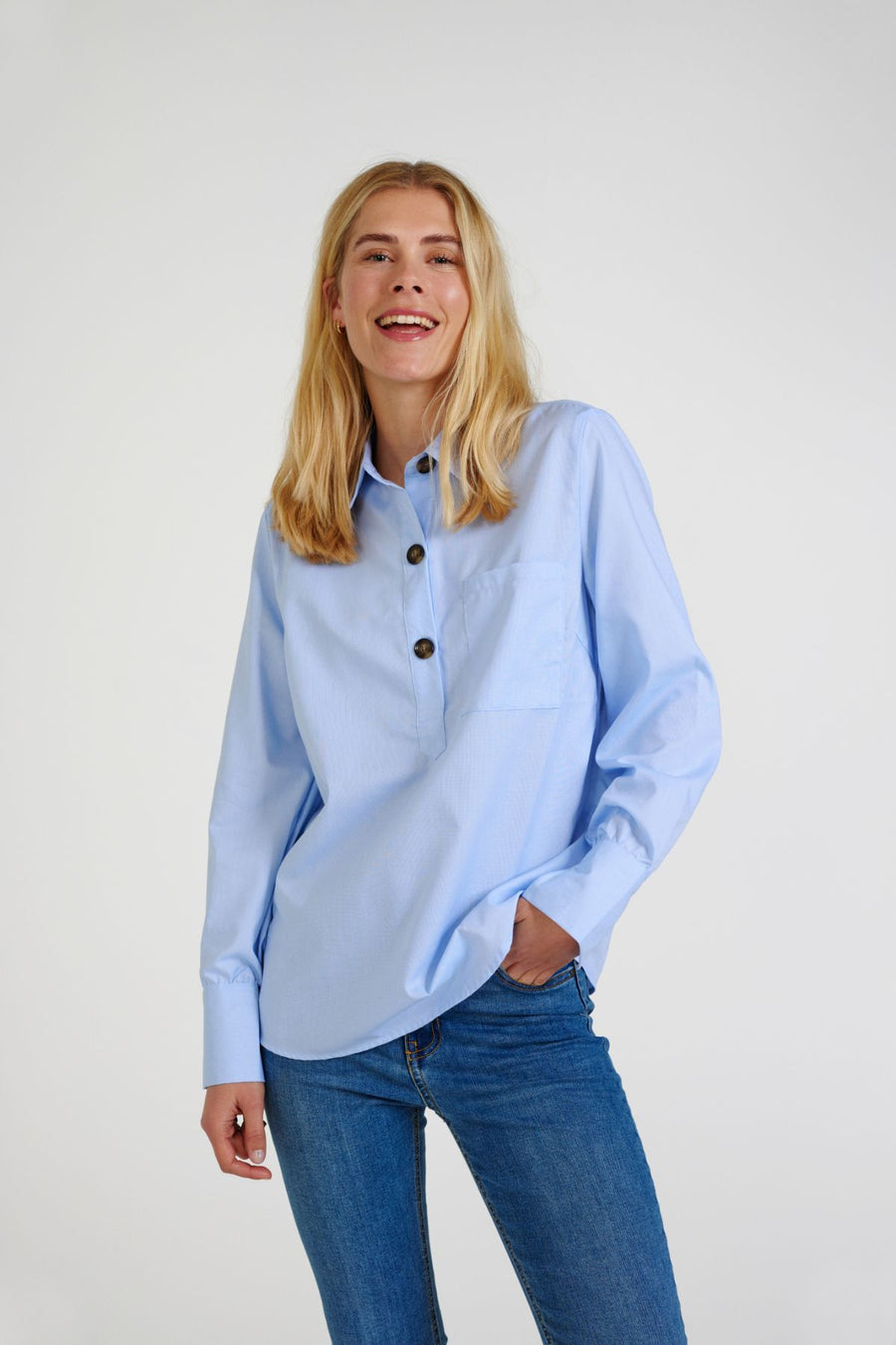 FQFLYNN - SHIRT - BLUE