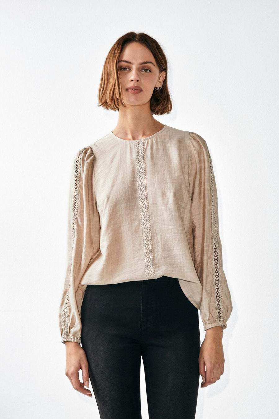 FQWEN - BLOUSE - BEIGE