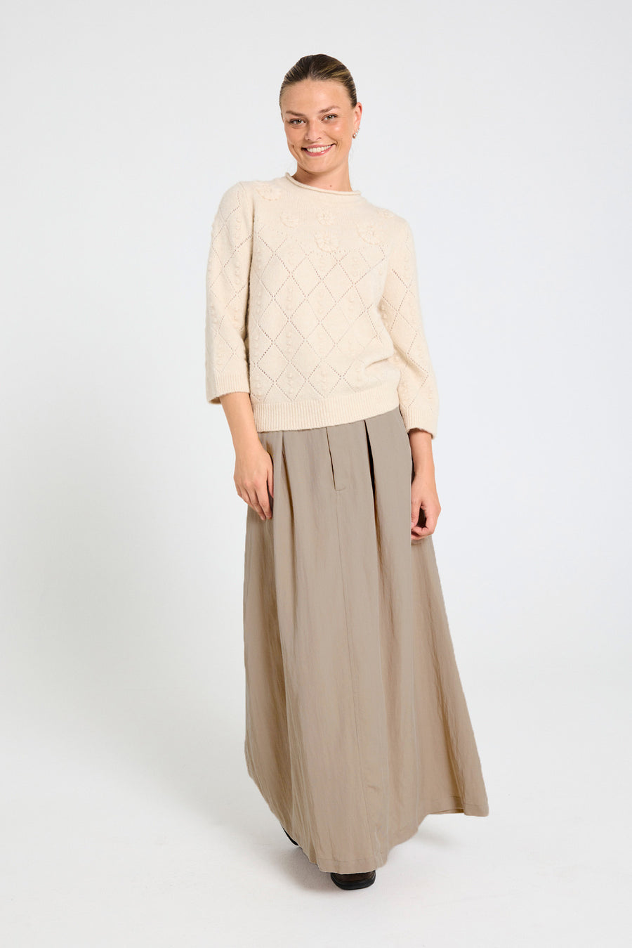 FQZONE - SKIRT - BEIGE