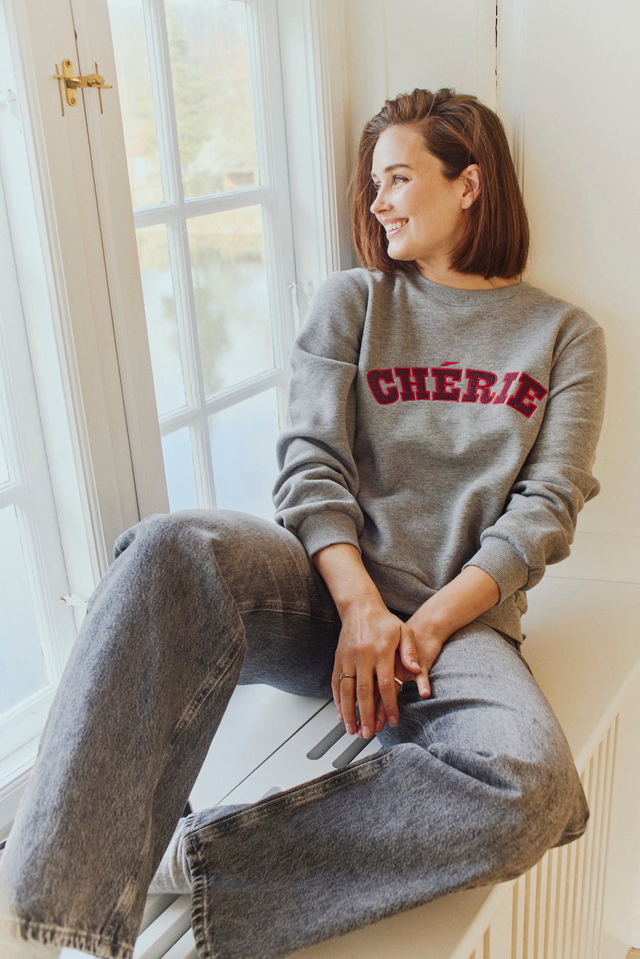 FQCELINE - JEANS - GREY
