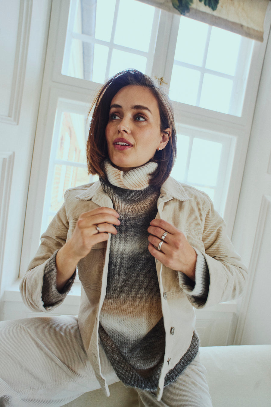 FQCORDY - JACKET - BEIGE