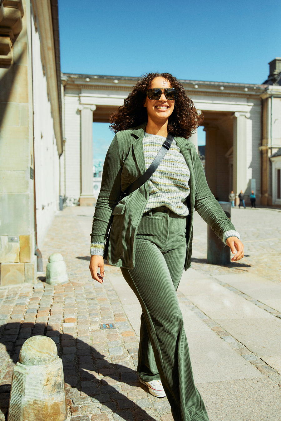 FQNACORY - PANTS - GREEN