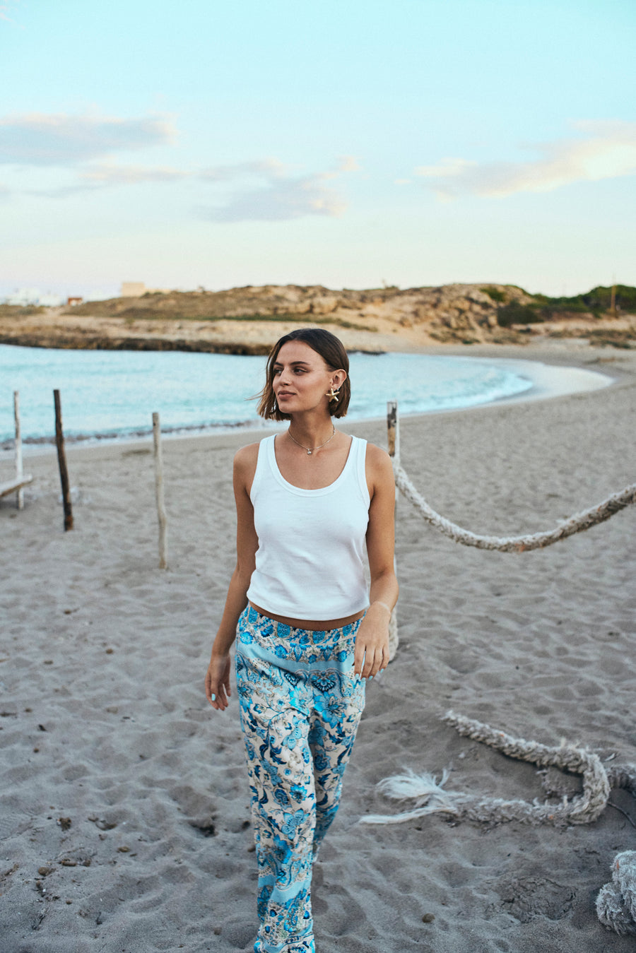 Fqhi - rib -body top - wit