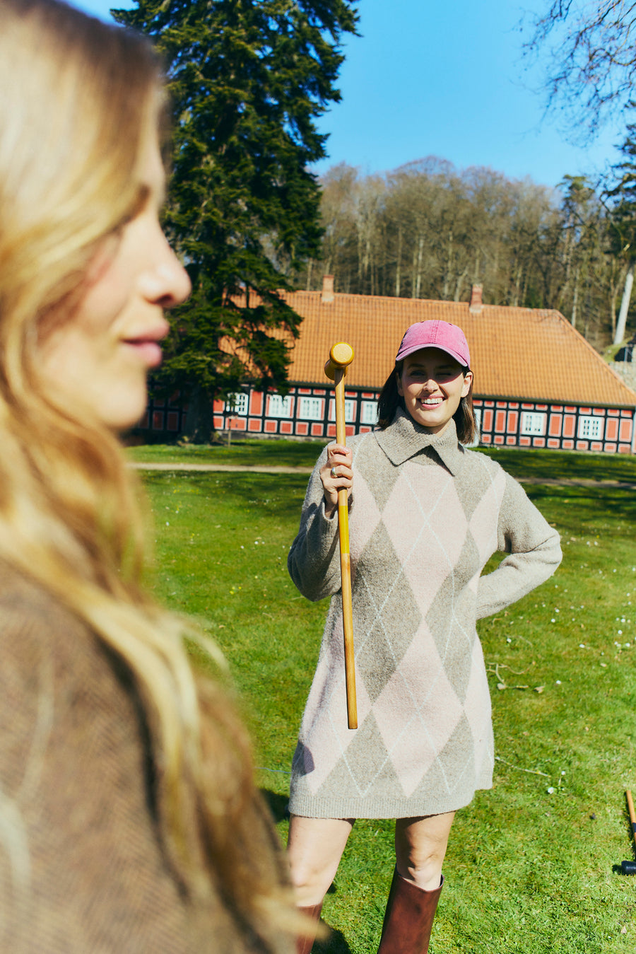 Fqargyle - Tuniek - Rose en Brown