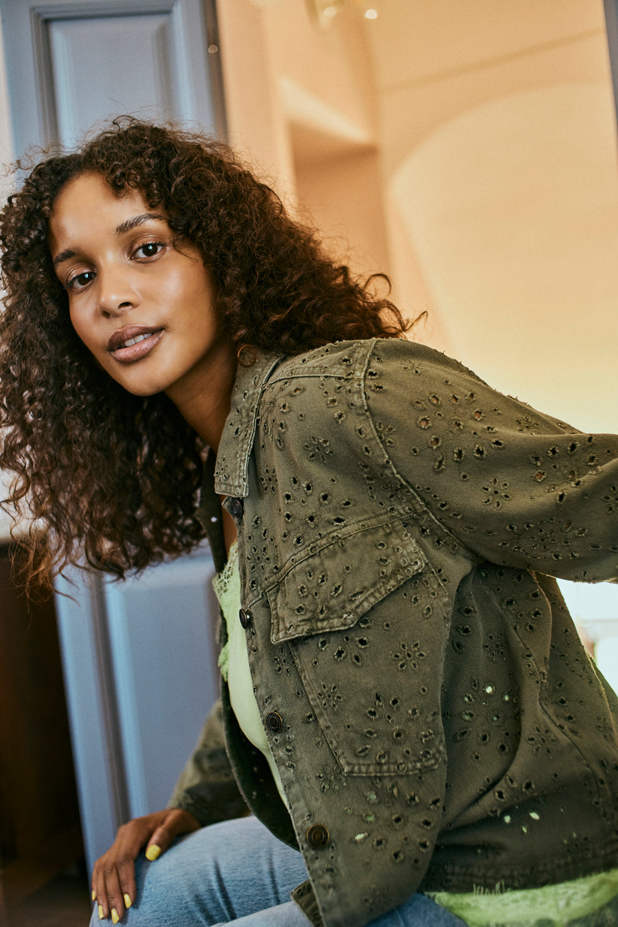 FQTANNI - JACKET - GREEN