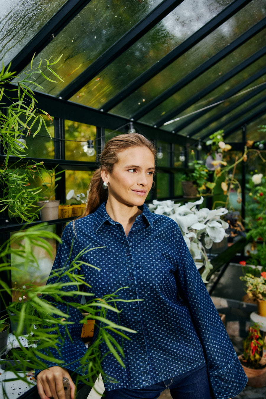 FQRINNA - SHIRT - BLUE