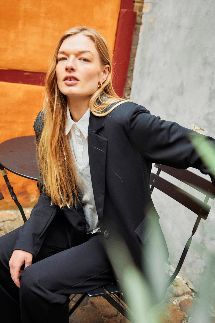 FQNANNI - BLAZER - BLACK