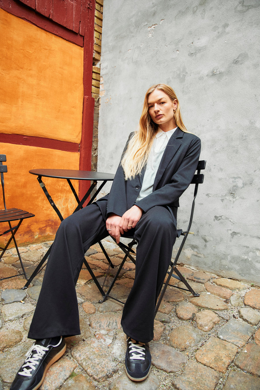 FQNANNI - PANTS - BLACK