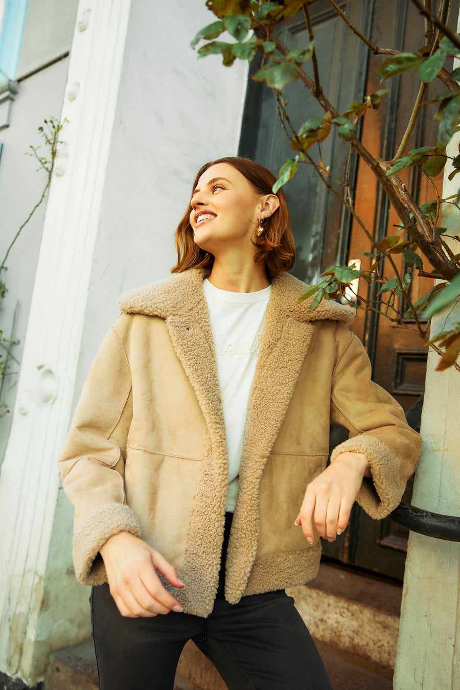 FQLAMBY - JACKET - BEIGE
