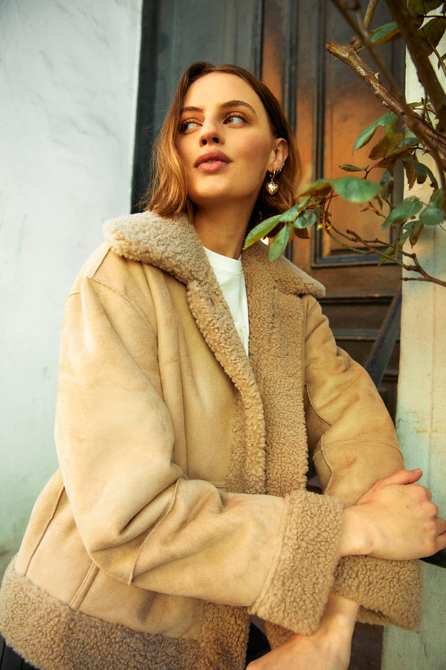 FQLAMBY - JACKET - BEIGE