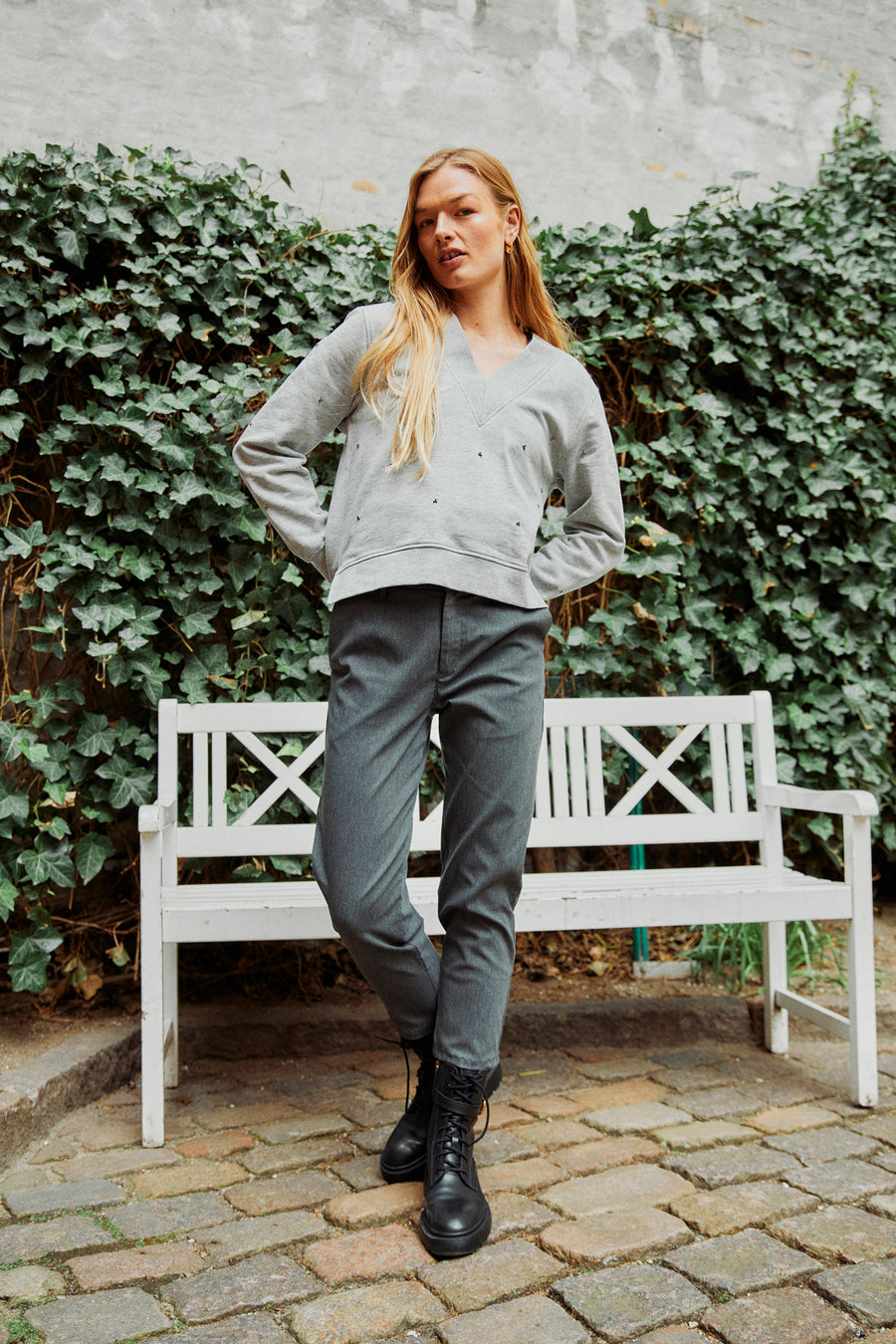FQMAYA-PANTS - GREY