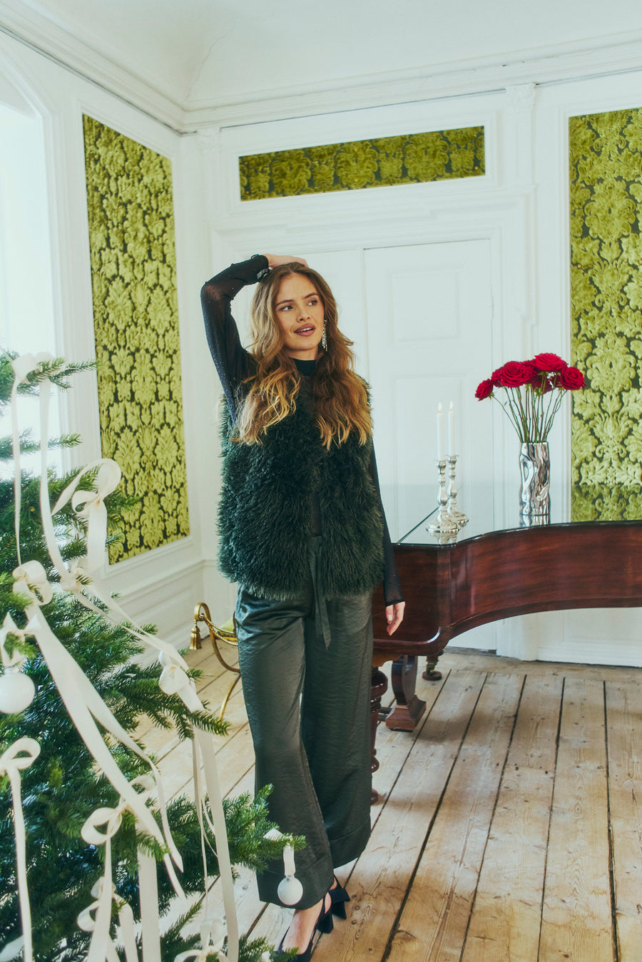 Fqdove - broek - groen