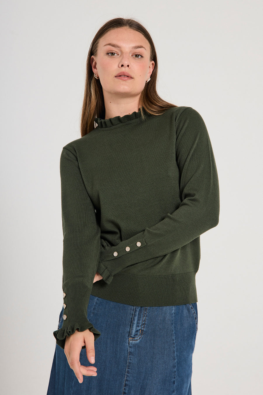 Fqkatie - pullover - groen