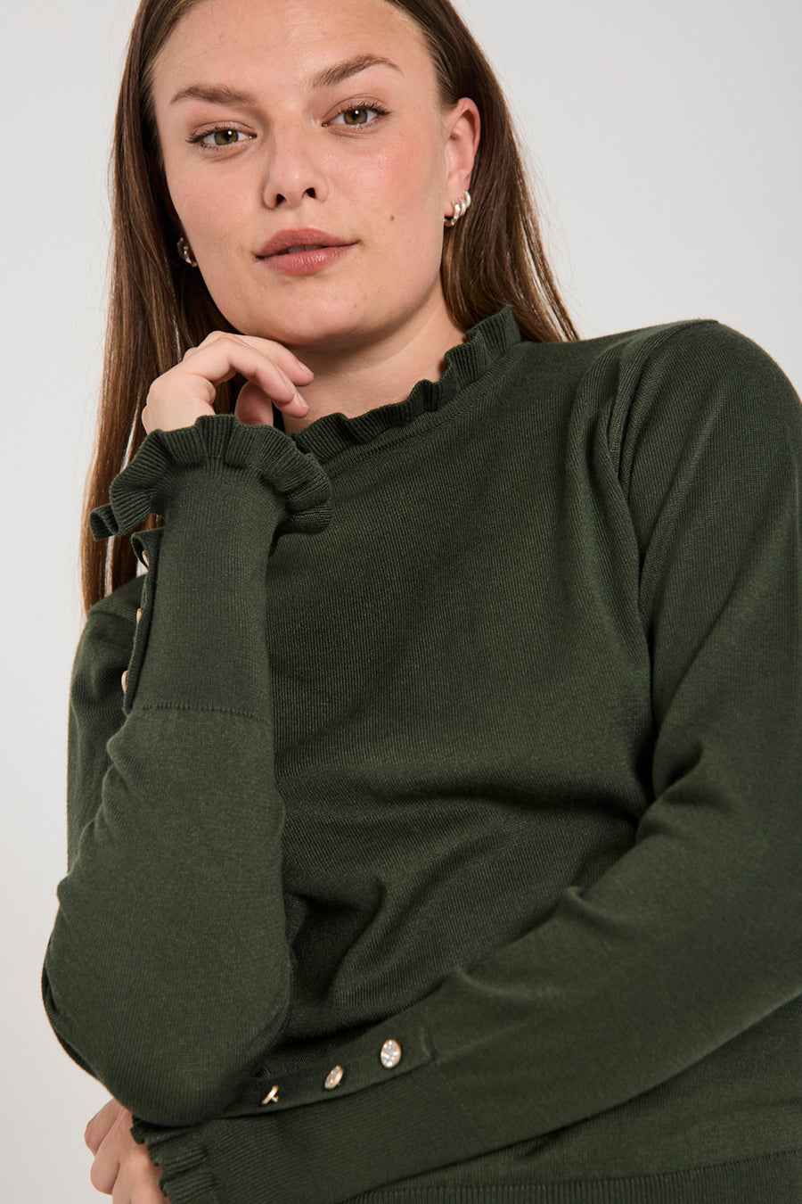 Fqkatie - pullover - groen
