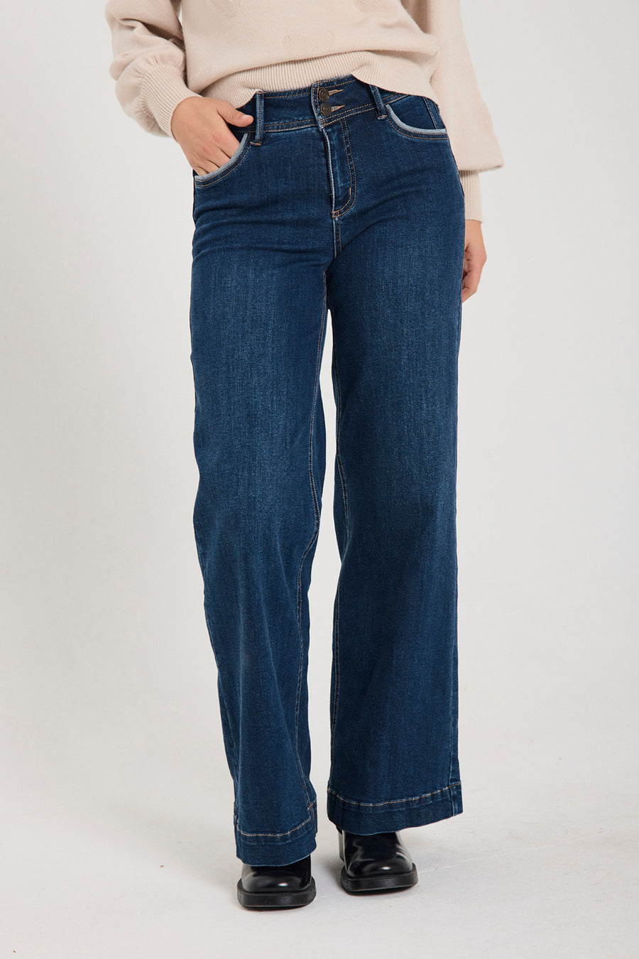 Fqlopez - jeans - blauw