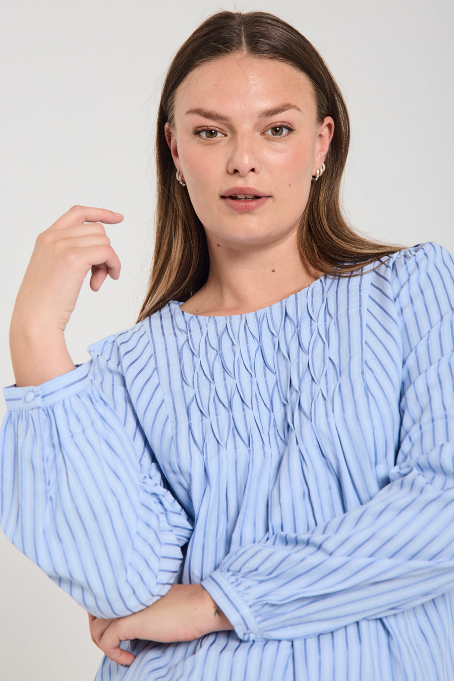 FQISA - BLOUSE - BLUE