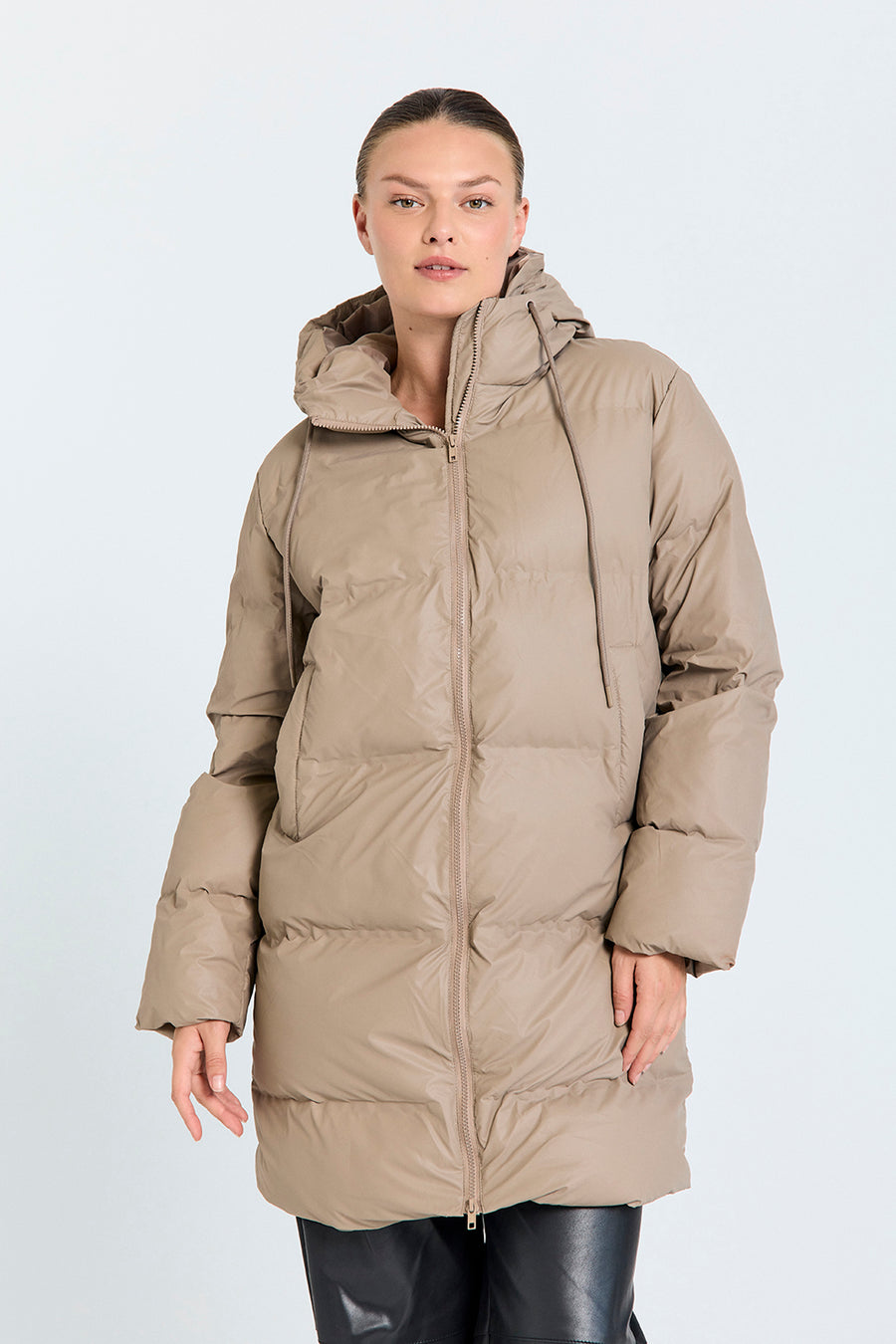 Fqraingo - Water -repellente jas - Brown