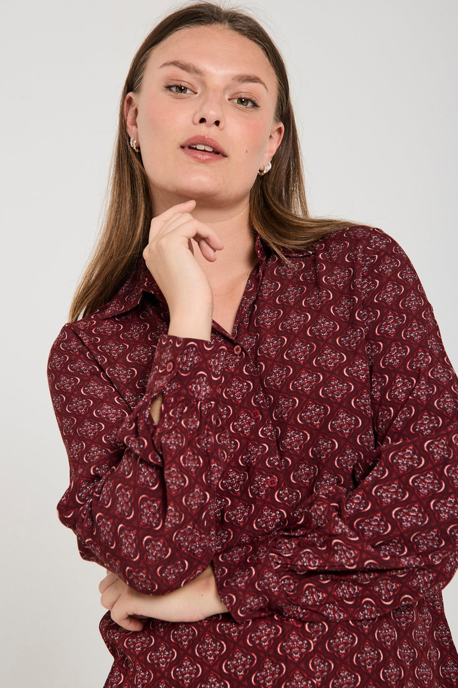 Fqlovy - shirt - bordeaux