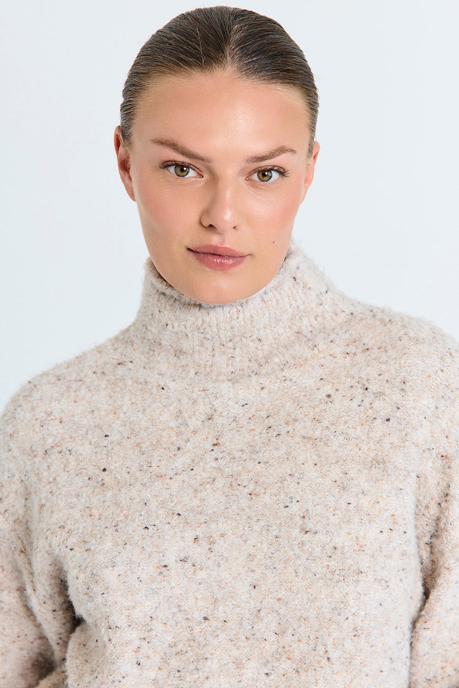 FQGRSNEMES - PULLOVER - BEIGE
