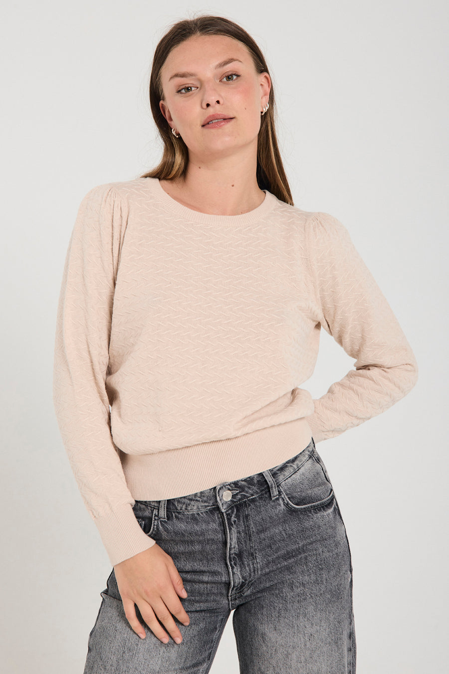 FQDODO - PULLOVER - BEIGE