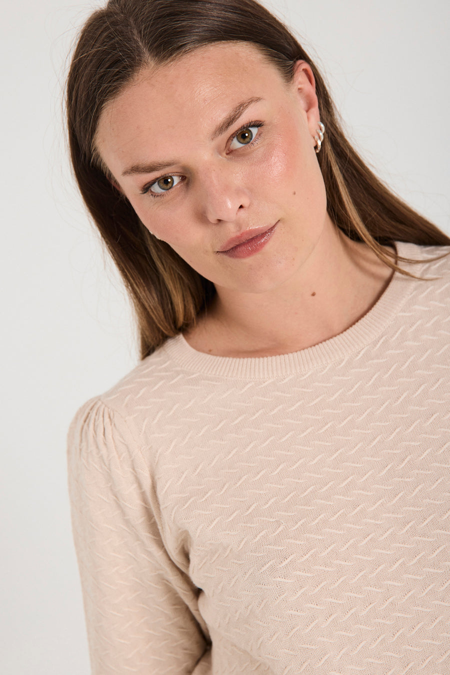 FQDODO - PULLOVER - BEIGE