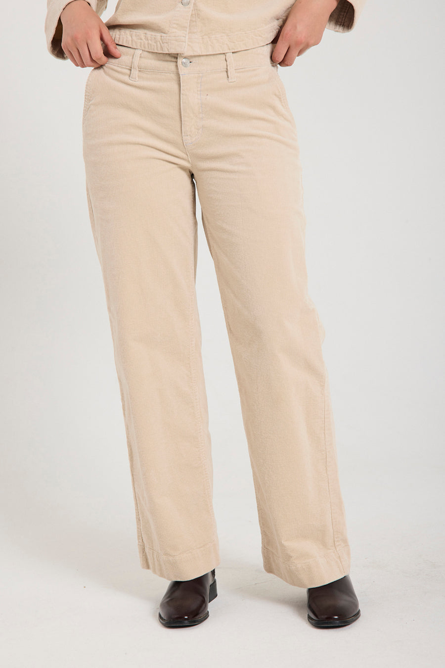 Fqcordy - broek - beige