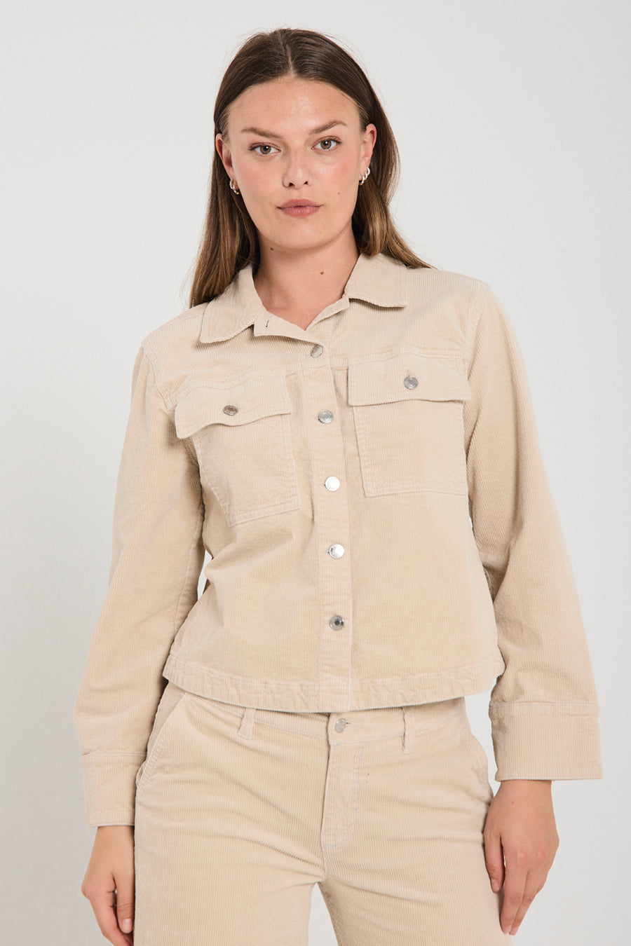 FQCORDY - JACKET - BEIGE