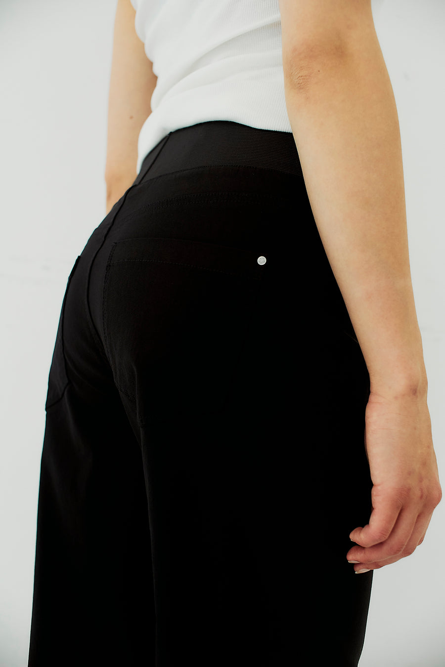 FQSHANTAL - PANTS - BLACK