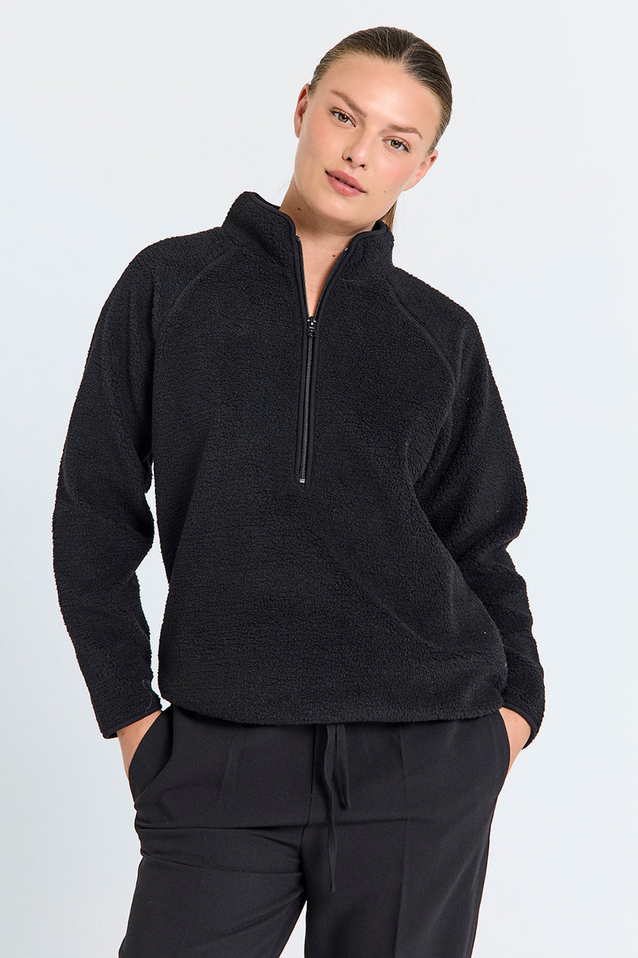 FQTEDDY - PULLOVER - BLACK