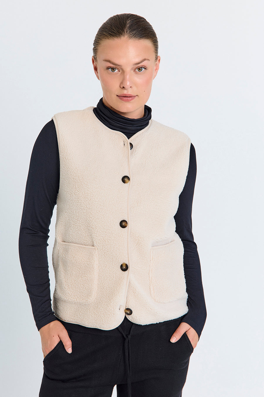 FQTEDDY - WIELDCOAT - Beige