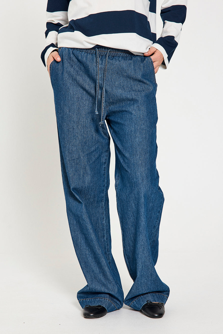 FQLISEA - PANTS - BLUE