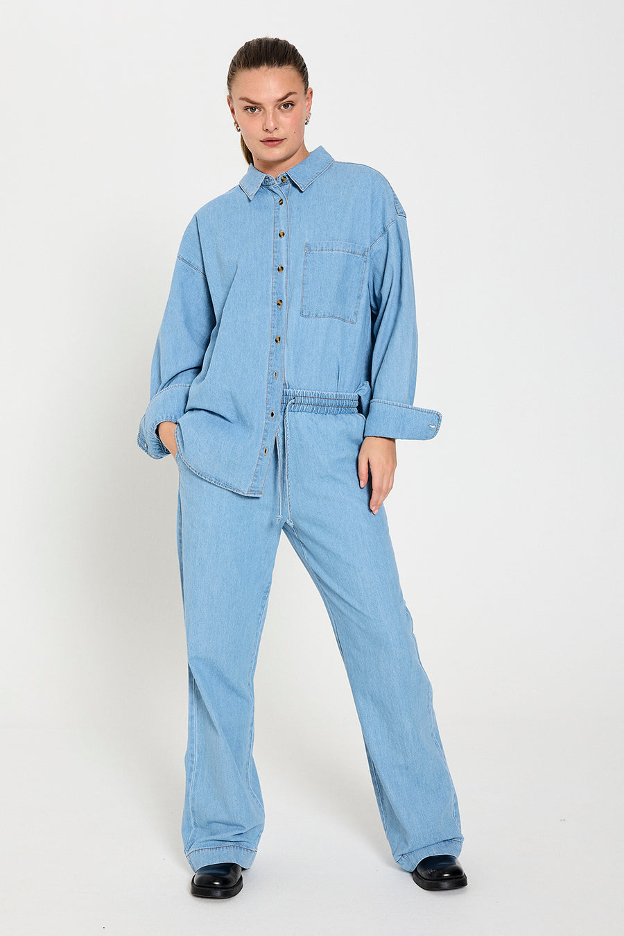 FQLISEA -PANTS - BLUE