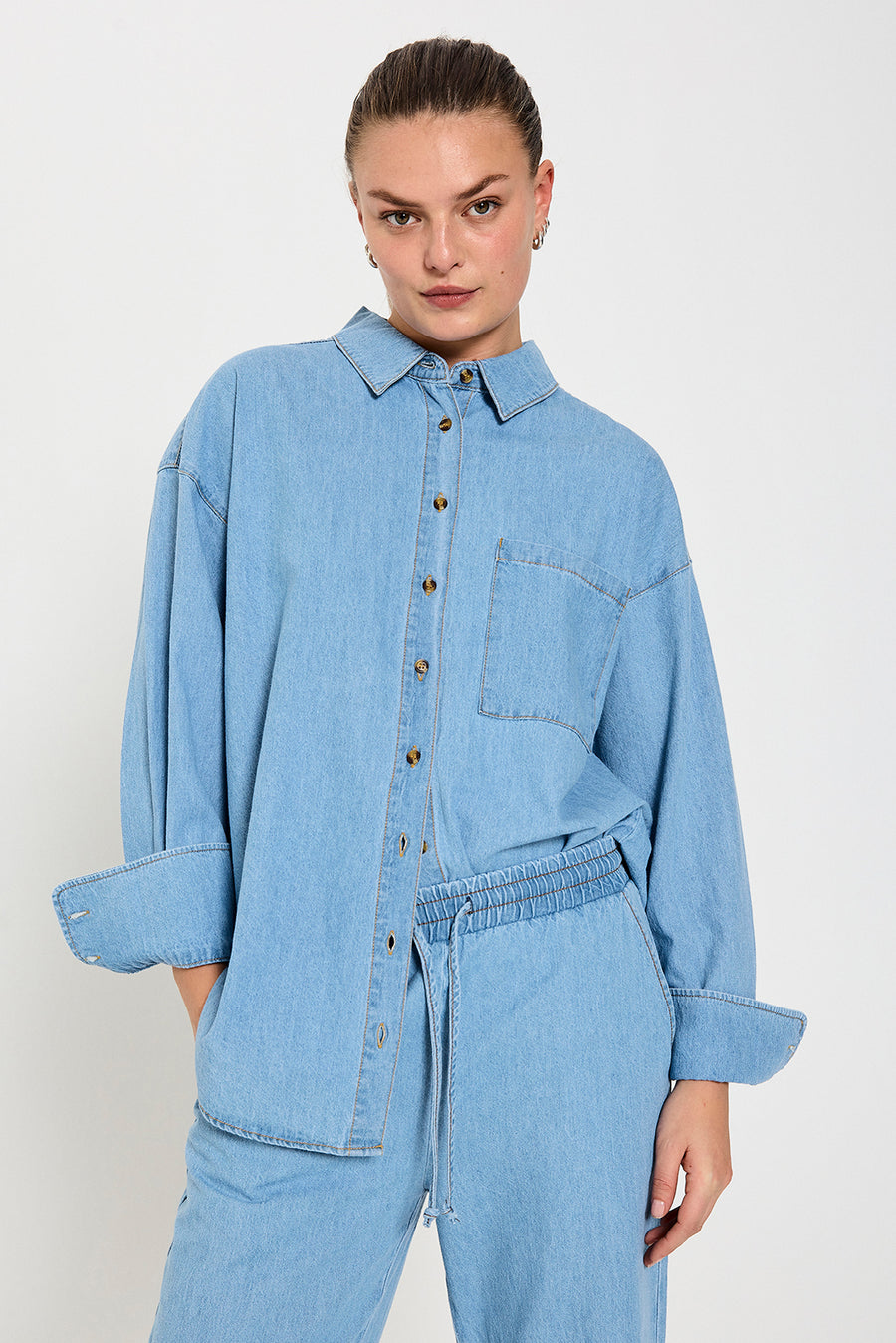 L'Appartement BF SHIRTS ブルー 専用L'Appartement ♡ BF SHIRTS♡ブルー