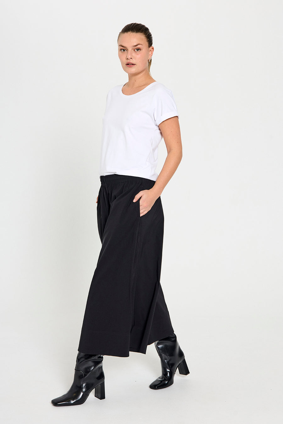 FQJULES -PANTS - BLACK