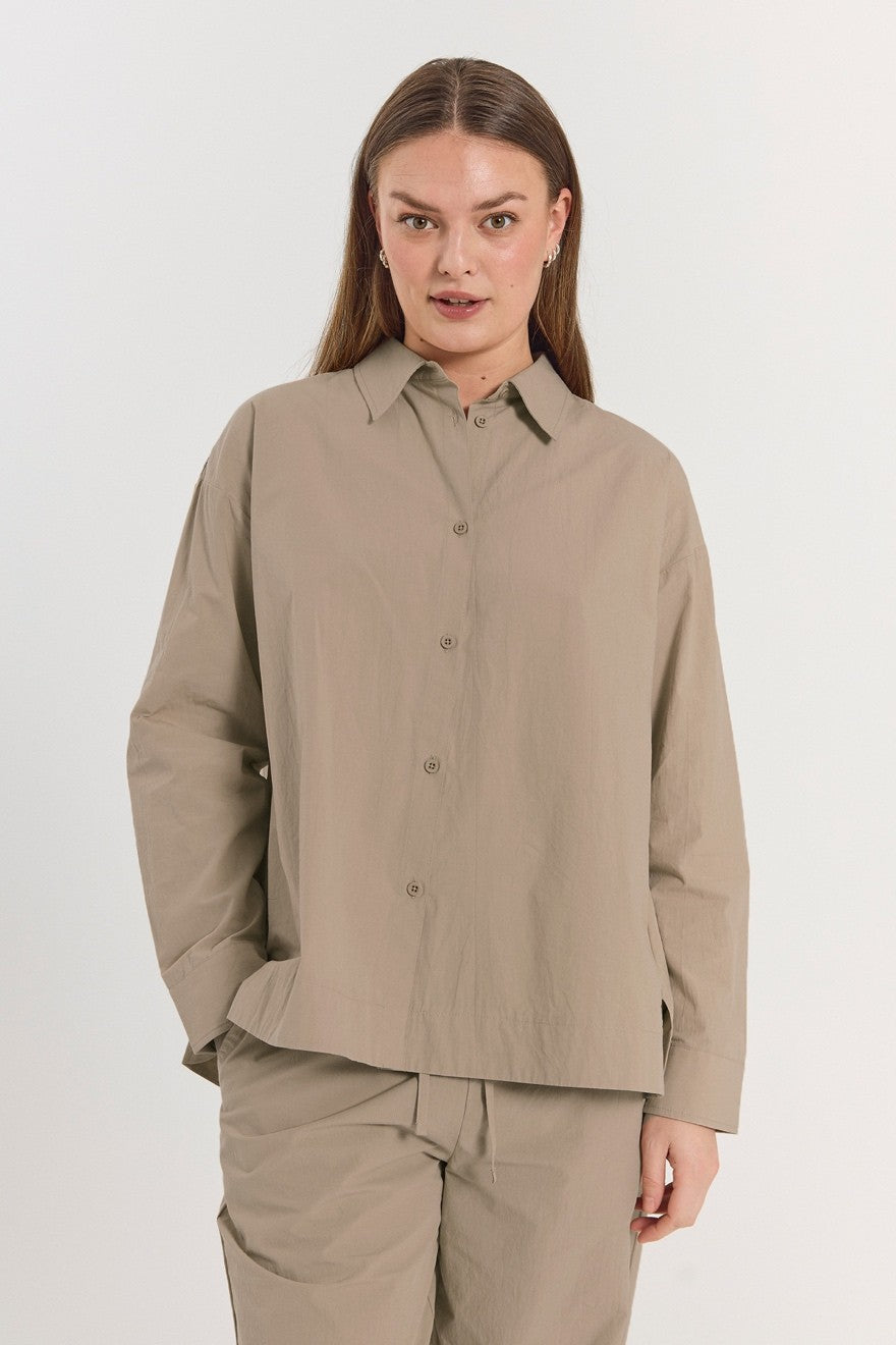 FQJALLY - SHIRT - BEIGE