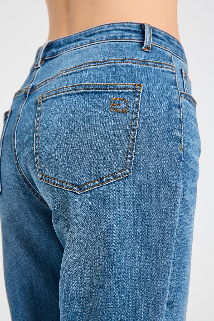 FQCOLLY - DENIM PANTS - BLUE