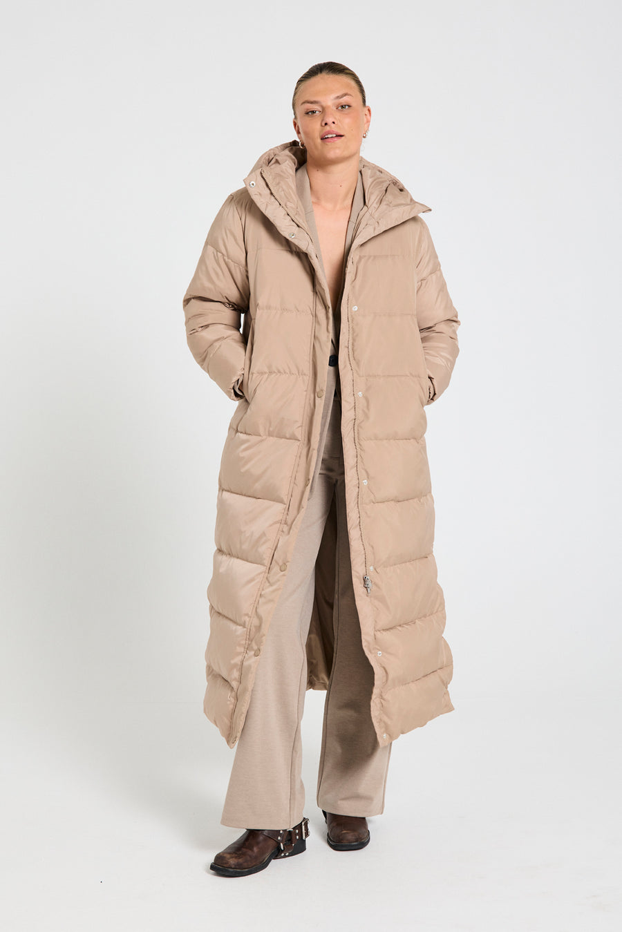 FQLULA - WADDED JACKET - BEIGE