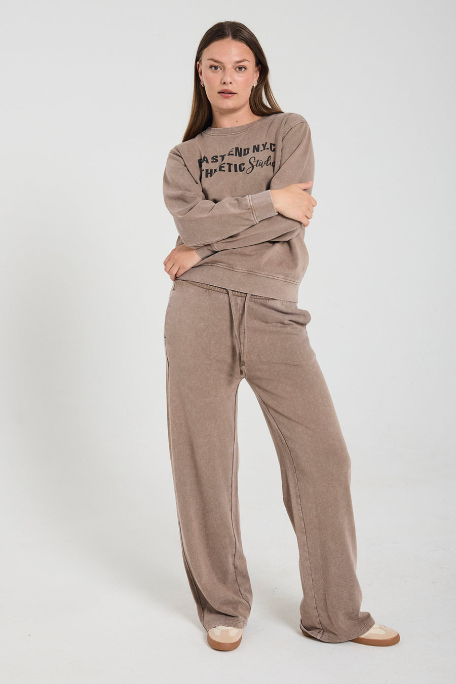 Fqblest - broek - bruin