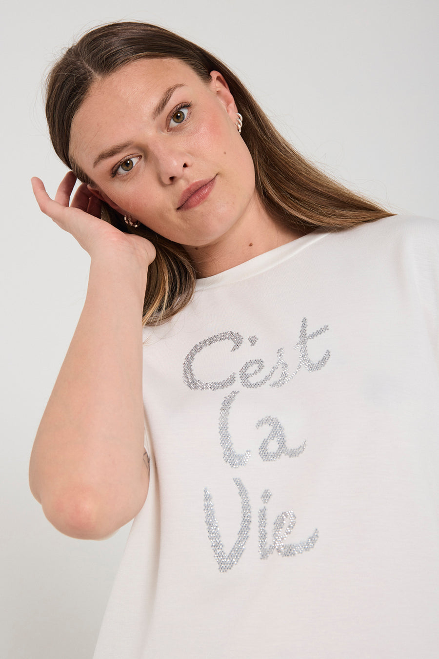 Fqmalak - t -shirt - wit