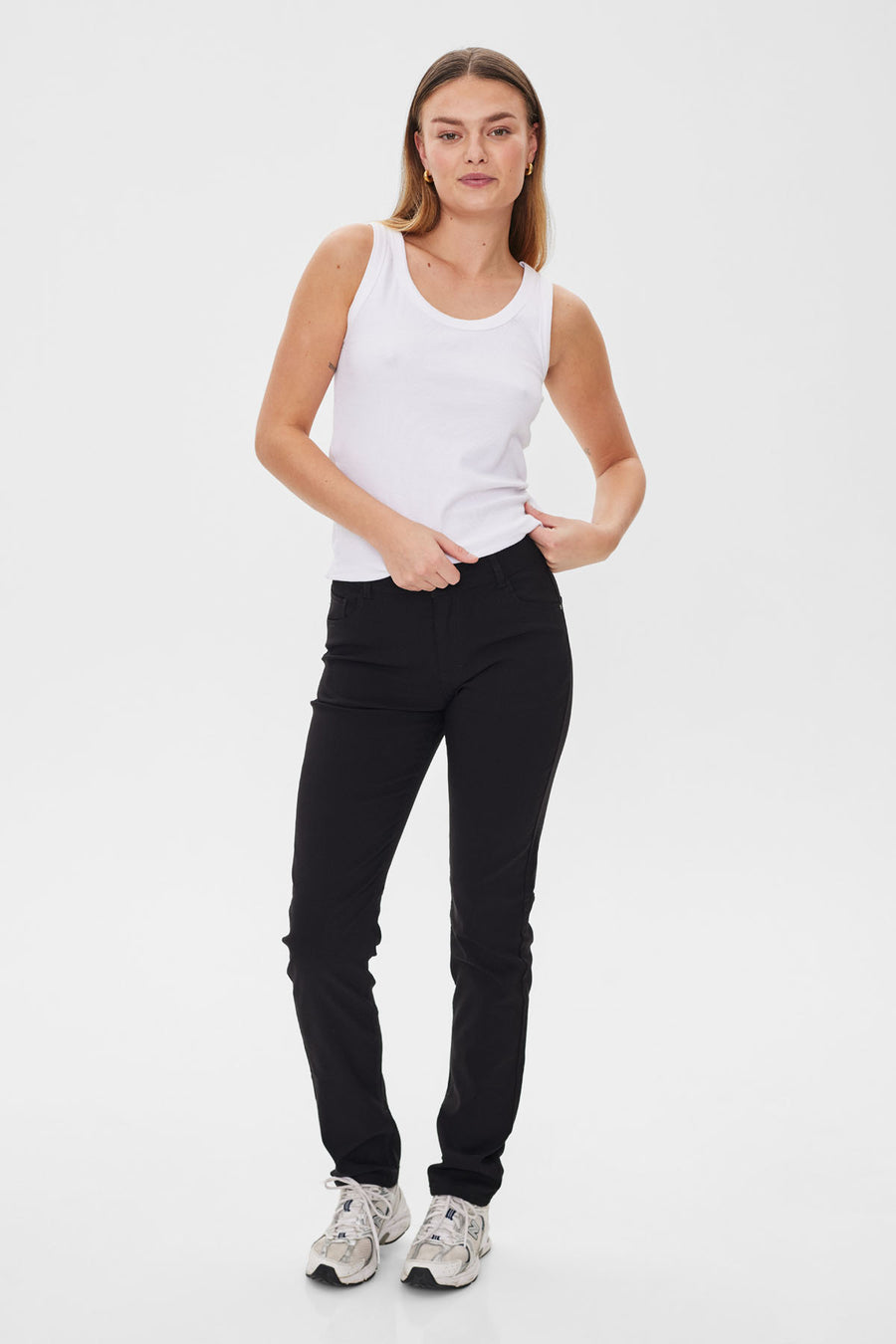 FQADINA - POWER PANTS - BLACK