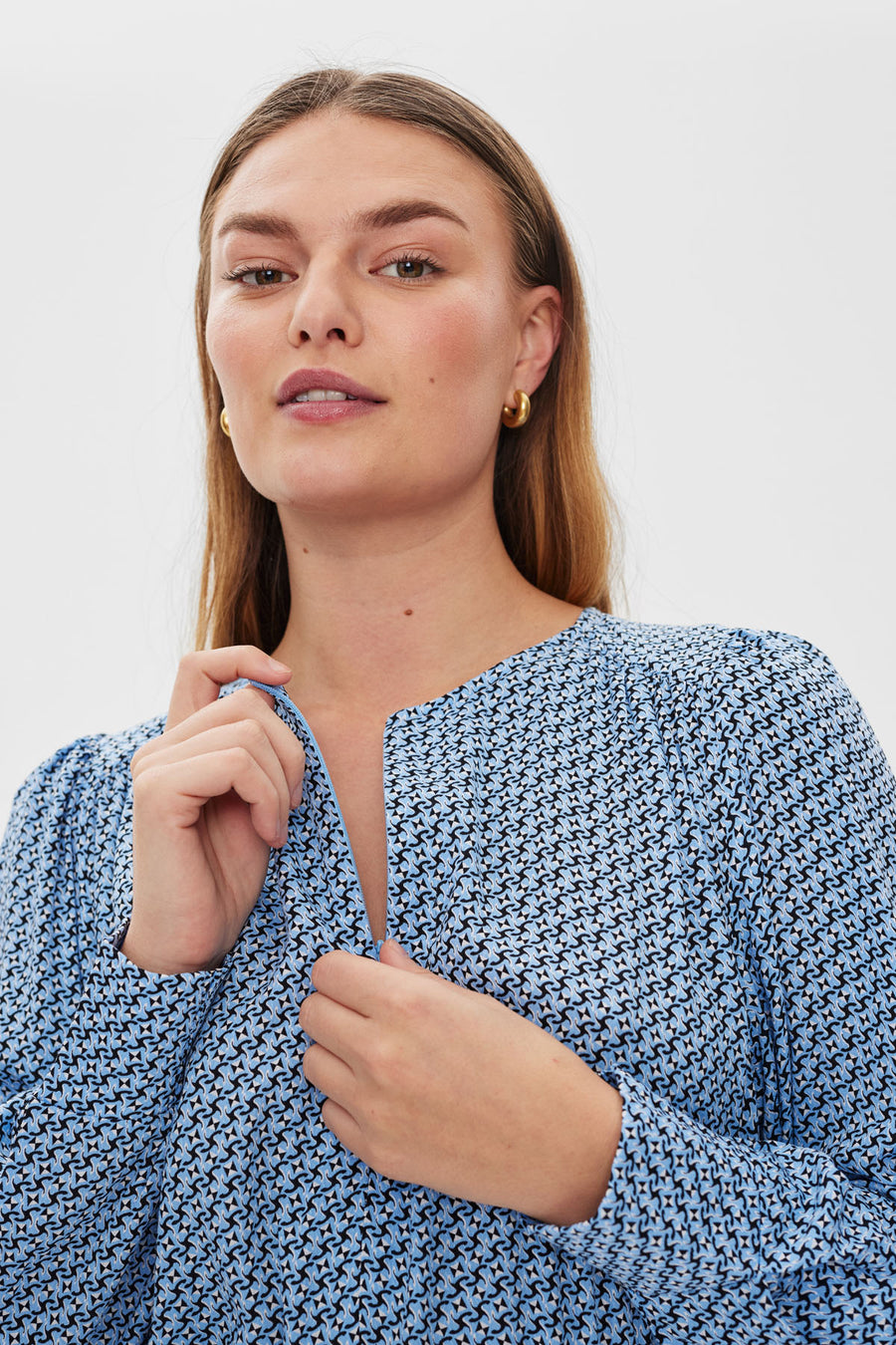 FQADNEY - DRESS - BLACK AND BLUE