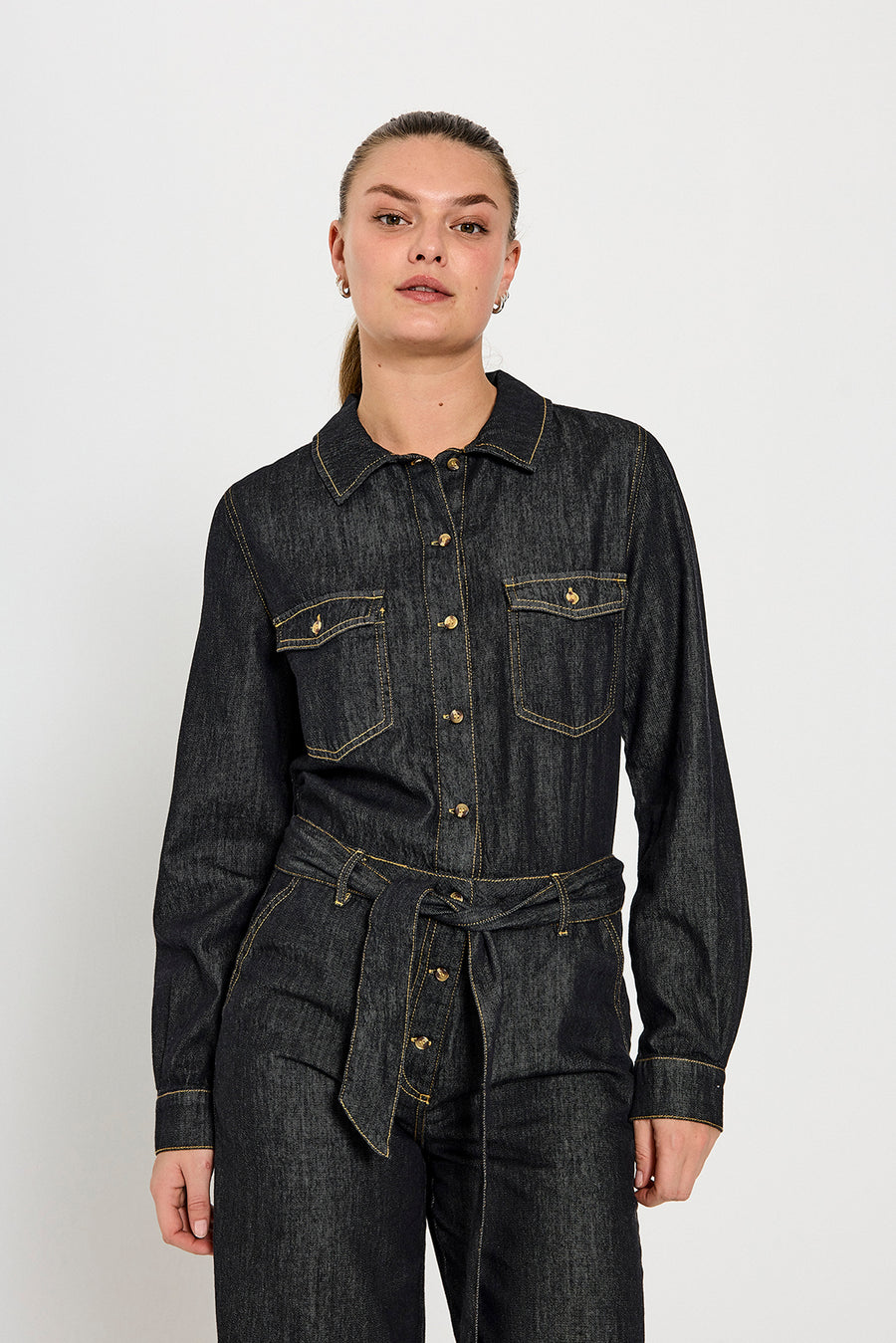 FQLISEA - JUMPSUIT - BLACK