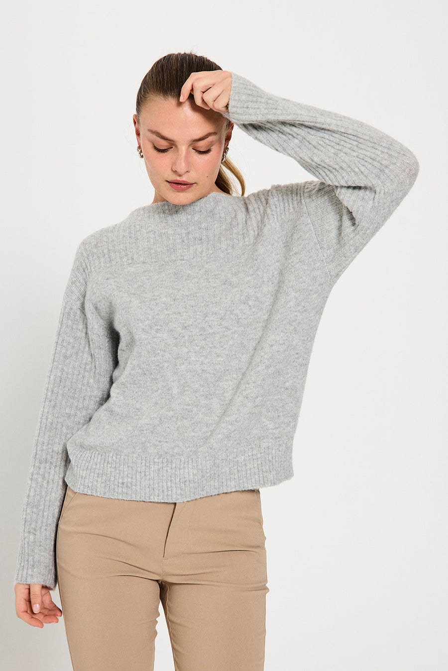 FQBOADY - PULLOVER - GREY