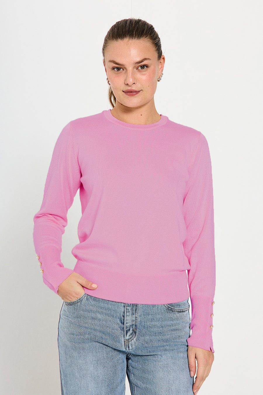 FQKATIE - PULLOVER - ROSE