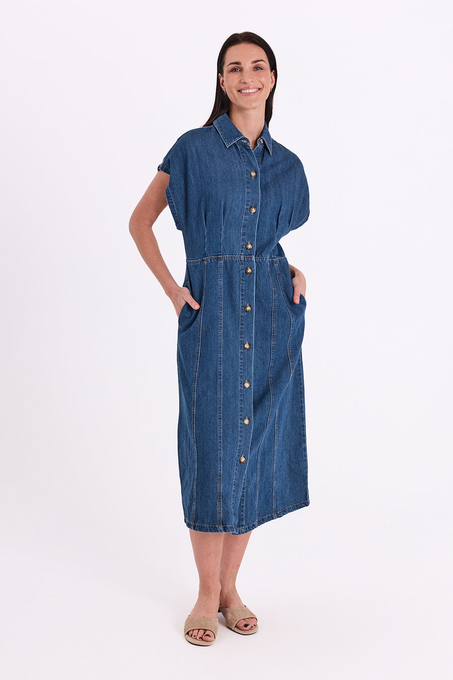 Freequent ALIA denim dress