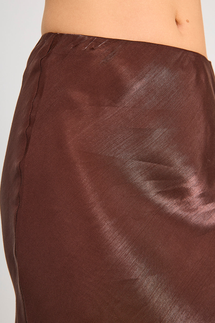 FQNARON - SKIRT - BROWN