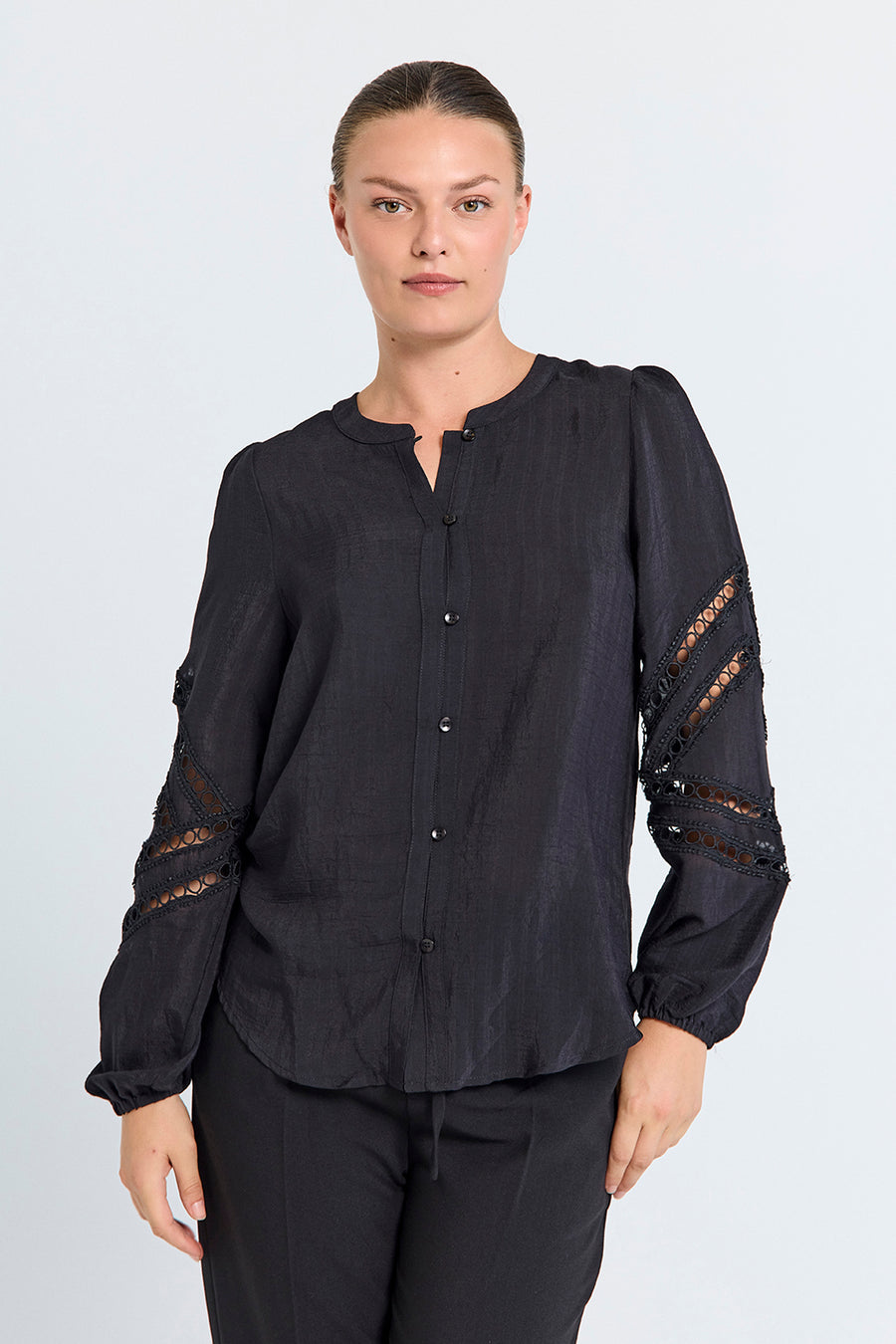 FQSHU - BLOUSE - BLACK