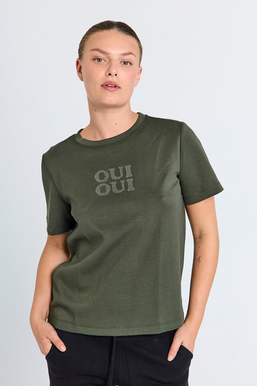 Fqmalak - t -shirt - groen
